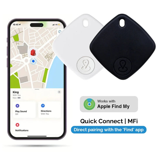 Mini Smart GPS Tracker Wireless Anti-Lose Reminder Device SmartTag for Apple Find My APP Key Kids Finder Locator