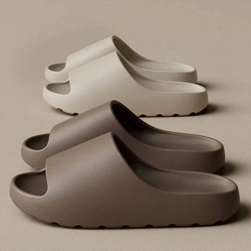 Fashion Women Slippers Summer Flat Lightweight EVA Home Bathroom Slippers Comfort Massage Couples Indoor Slides Shower Shoes